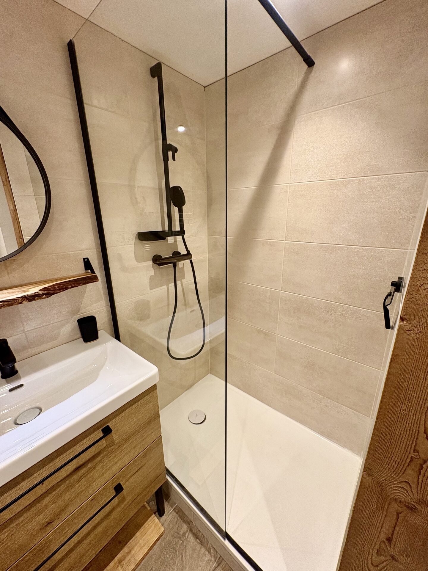 Douche à l'italienne